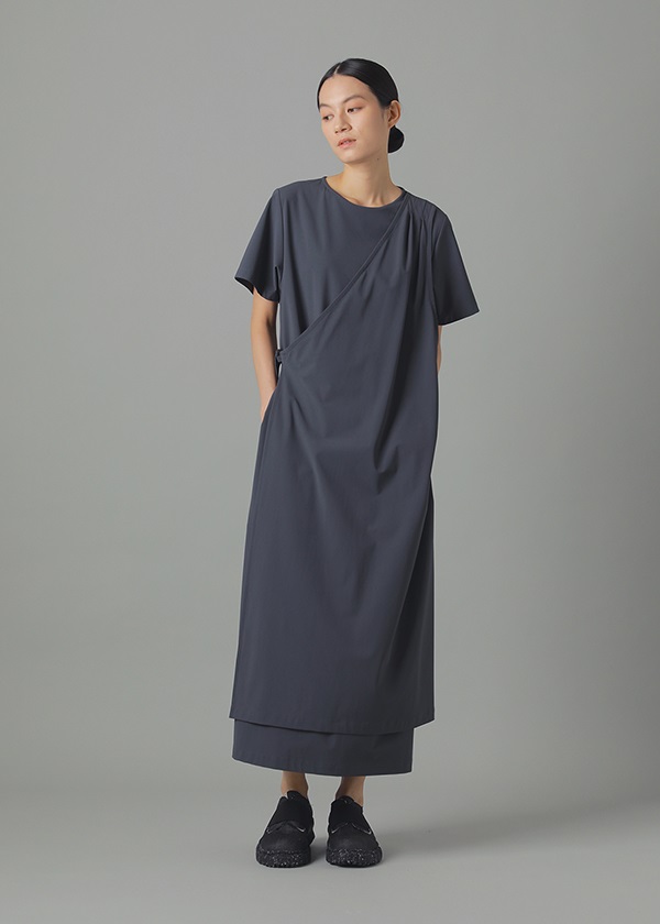 ZUCCa / (O) ストレッチリサイクルナイロン / ワンピース