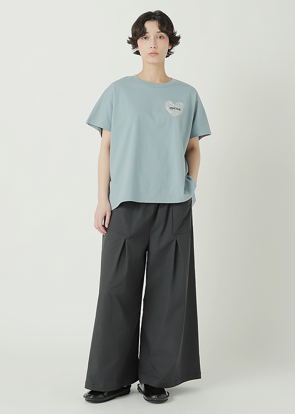 ZUCCa / ハートロゴT / Tシャツ