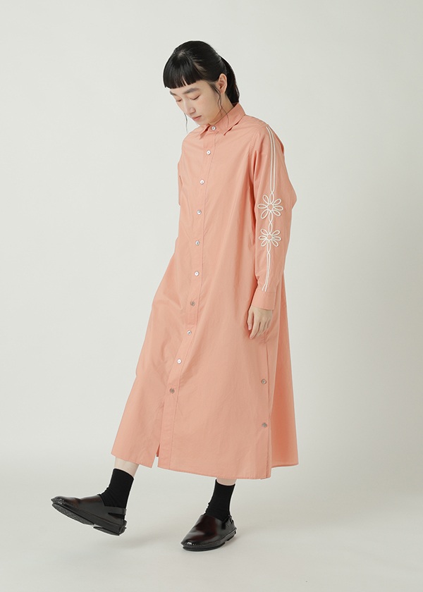 ZUCCa / P CORD EMBROIDERY SHIRT / ワンピース