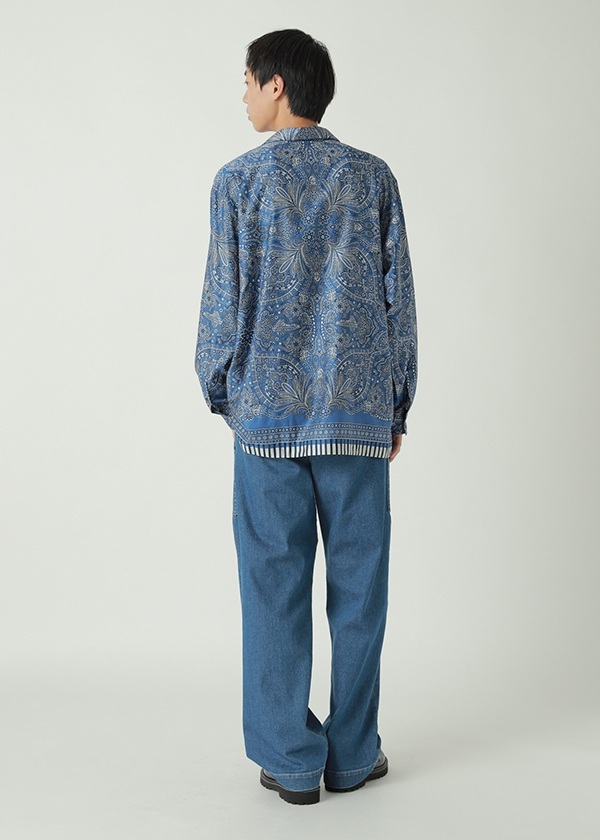 ZUCCa / S FLORAL SCARF PRINT / シャツ