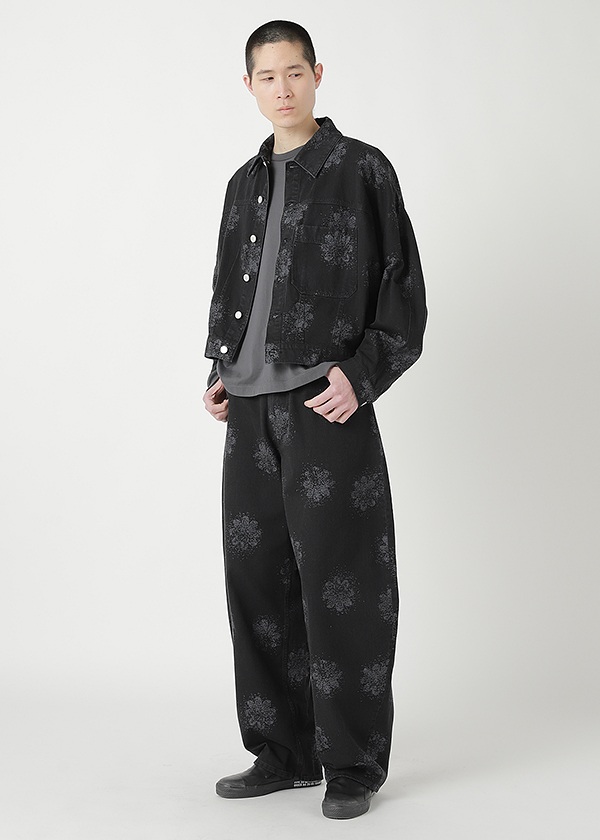 <先行予約> ZUCCa / FLOWER JQ DENIM / パンツ