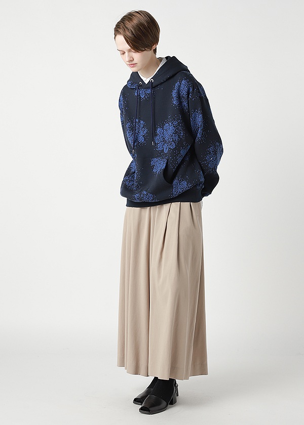 ZUCCa / FLOWER JACQUARD SWEATSHIRT / フーディー