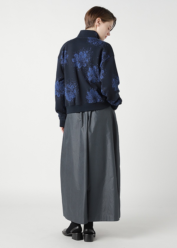 ZUCCa / FLOWER JACQUARD SWEATSHIRT / ブルゾン