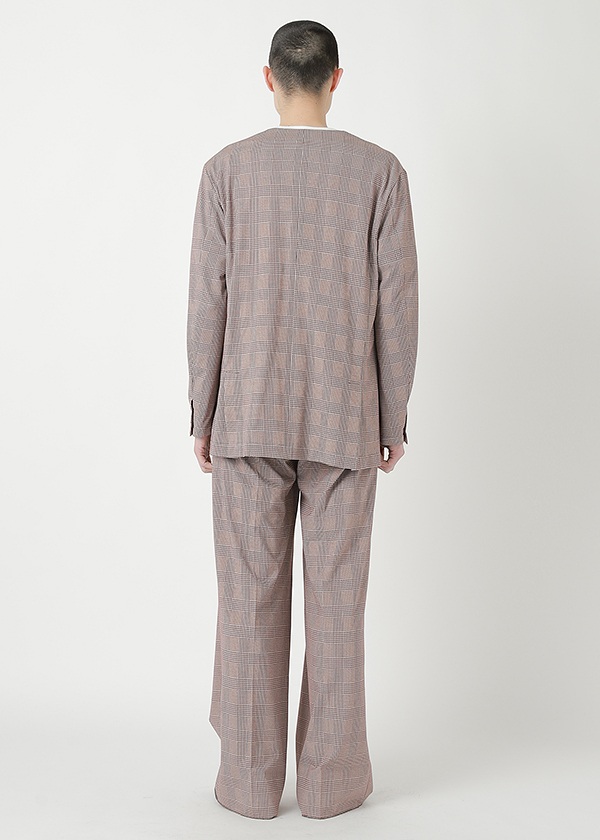 <先行予約> ZUCCa / GLEN CHECK JERSEY / ジャケット