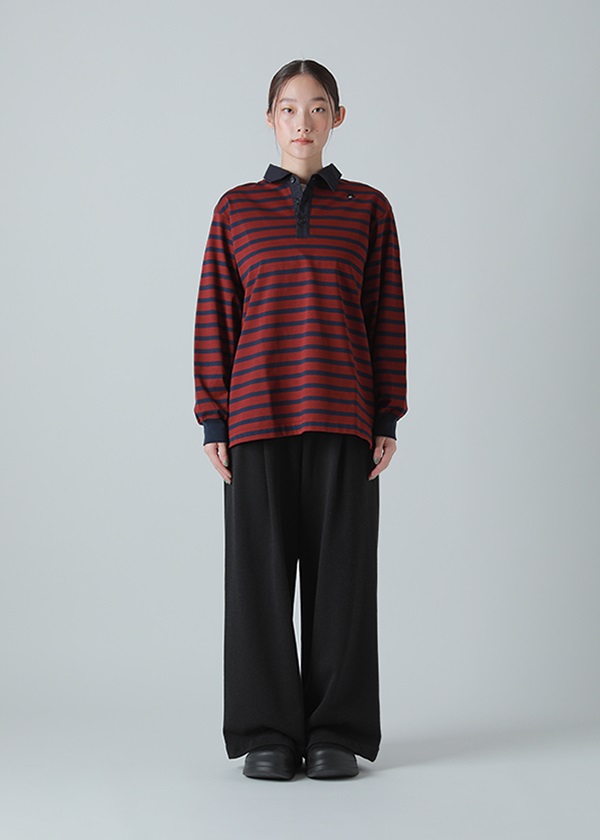 NYA- / (O) RUGBY SHIRT / ロングスリーブトップス