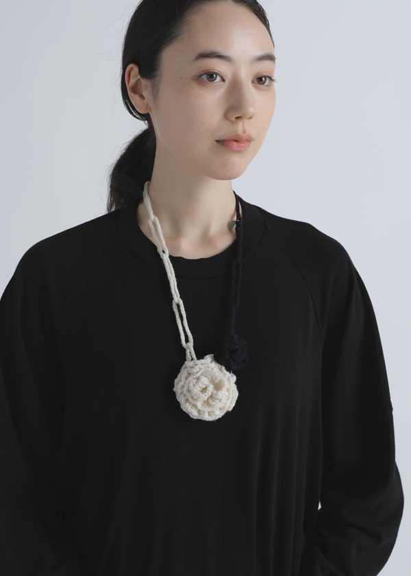 Plantation / (O) クロシェフラワーアクセ / ネックレス