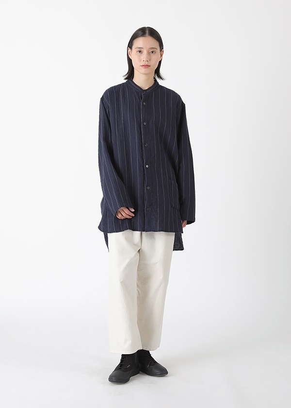 Plantation / シマシママシュマロガーゼ / シャツ