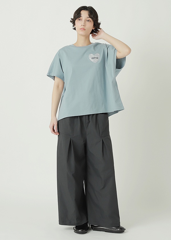 ZUCCa / ハートロゴT / Tシャツ