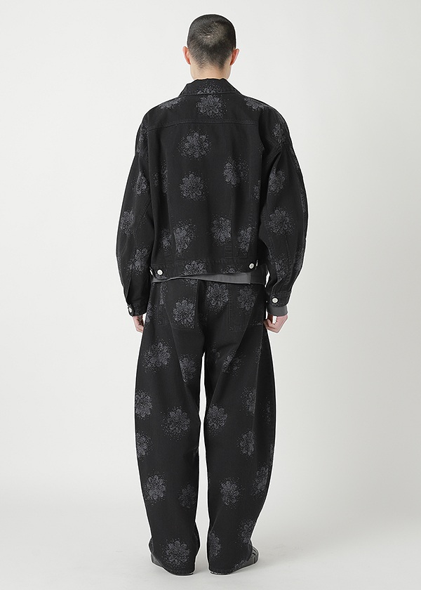 <先行予約> ZUCCa / FLOWER JQ DENIM / パンツ