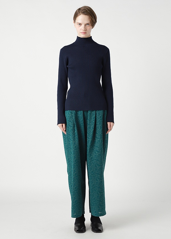 ZUCCa / BELLFLOWER JACQUARD / パンツ