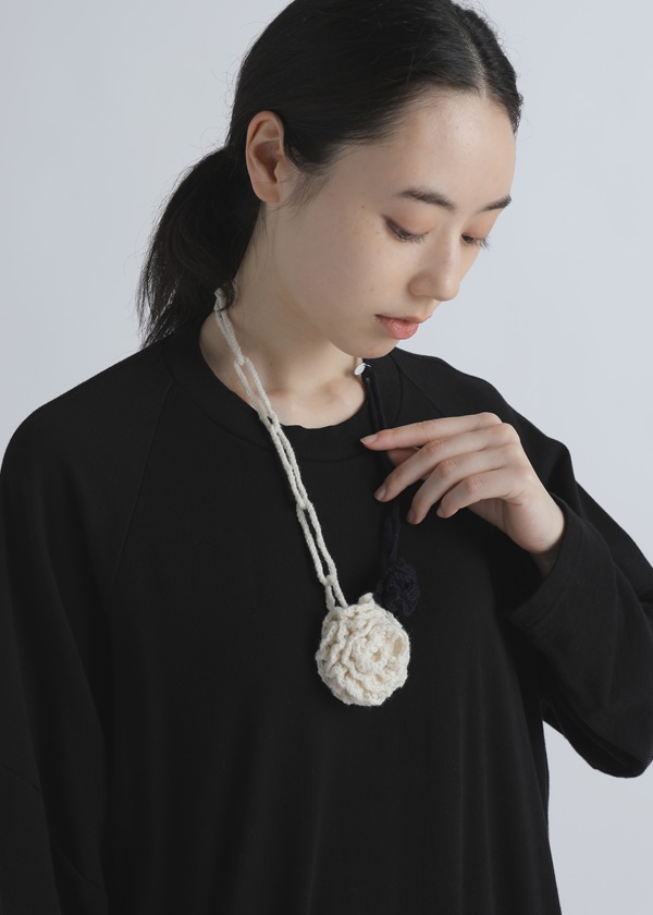 Plantation / (O) クロシェフラワーアクセ / ネックレス