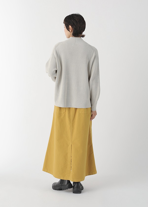 Plantation / (O) コットンライトスエード / スカート