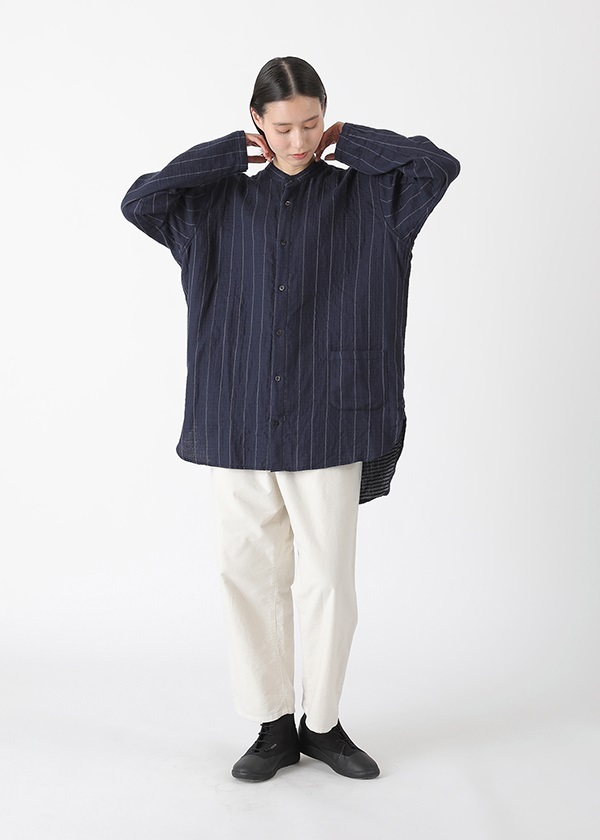 Plantation / シマシママシュマロガーゼ / シャツ