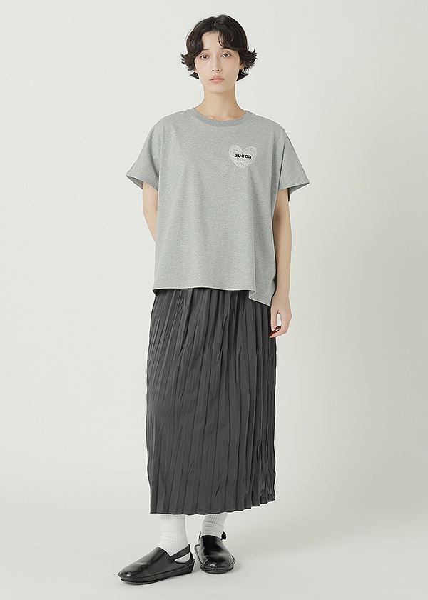 ZUCCa / ハートロゴT / Tシャツ