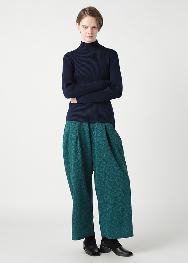 ZUCCa / BELLFLOWER JACQUARD / パンツ