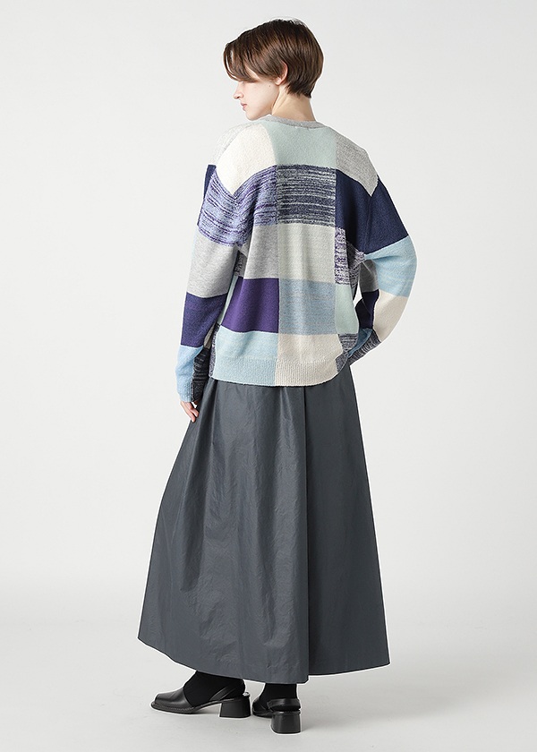 ZUCCa / COLOR BLOCK KNIT / カーディガン