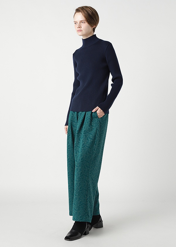 ZUCCa / BELLFLOWER JACQUARD / パンツ