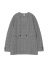 <先行予約> ZUCCa / GLEN CHECK JERSEY / ジャケット