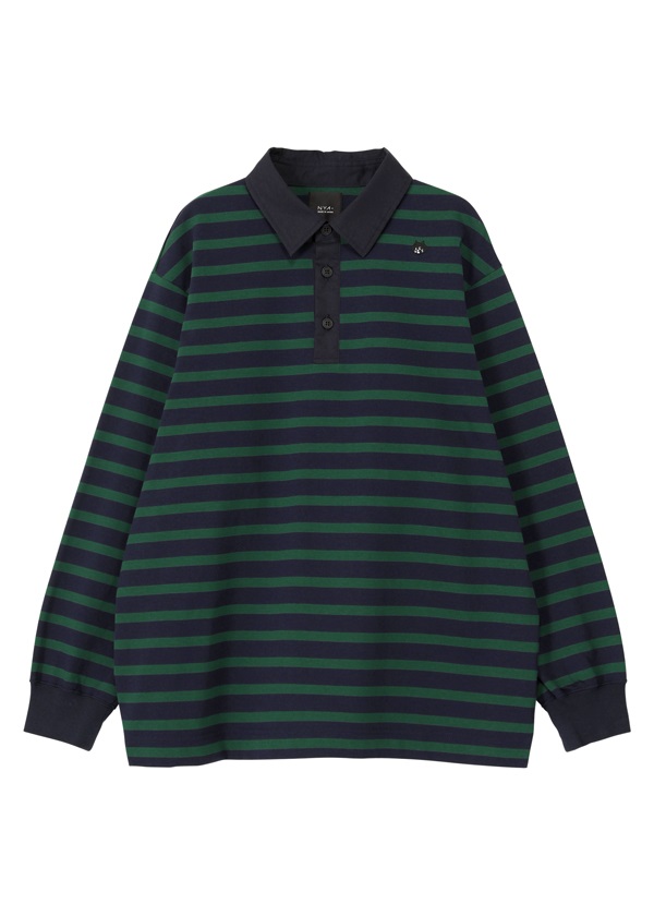 NYA- / (O) RUGBY SHIRT / ロングスリーブトップス