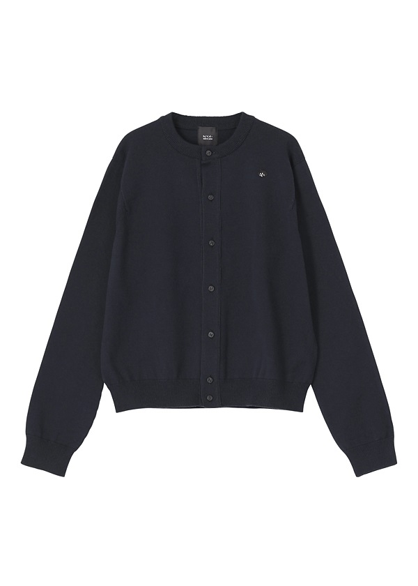 NYA- / (O) COTTON CARDIGAN / カーディガン