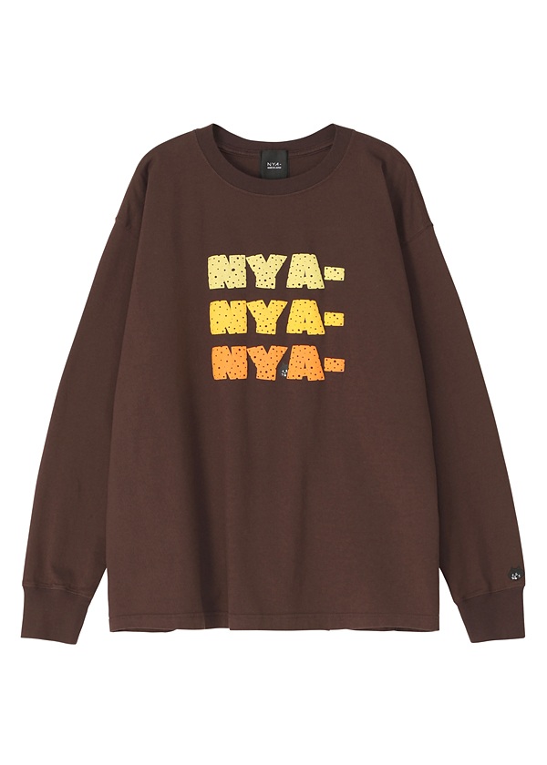NYA- / P CHEESE NYA- / ロングスリーブTシャツ