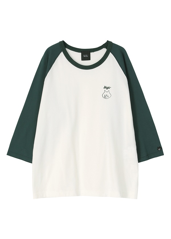 <先行予約> NYA- / RAGLAN SLEEVE T / ロングスリーブTシャツ