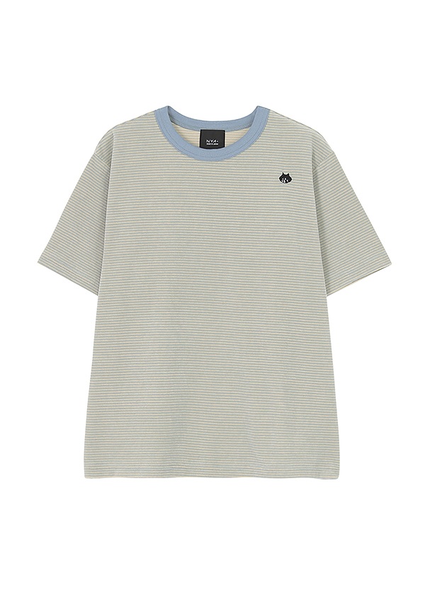 NYA- / VELOUR STRIPED T / Tシャツ