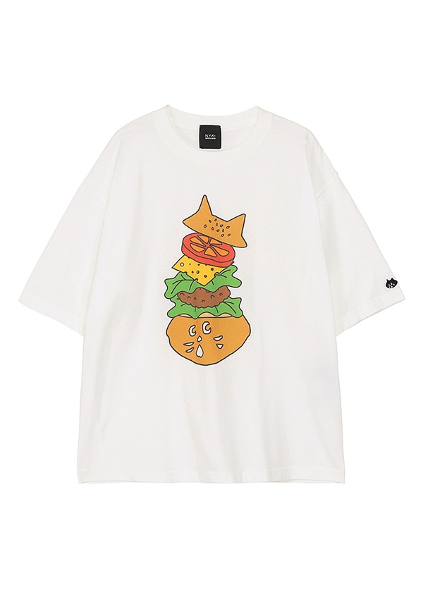 NYA- / HAMBURGER / Tシャツ