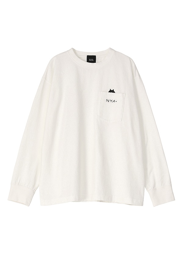 <先行予約> NYA- / IN THE POCKET L/S T / ロングスリーブTシャツ