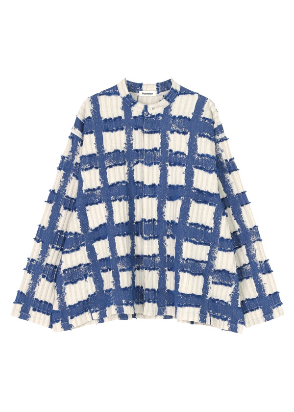 Plantation / BIZENチェックWAVE / 羽織