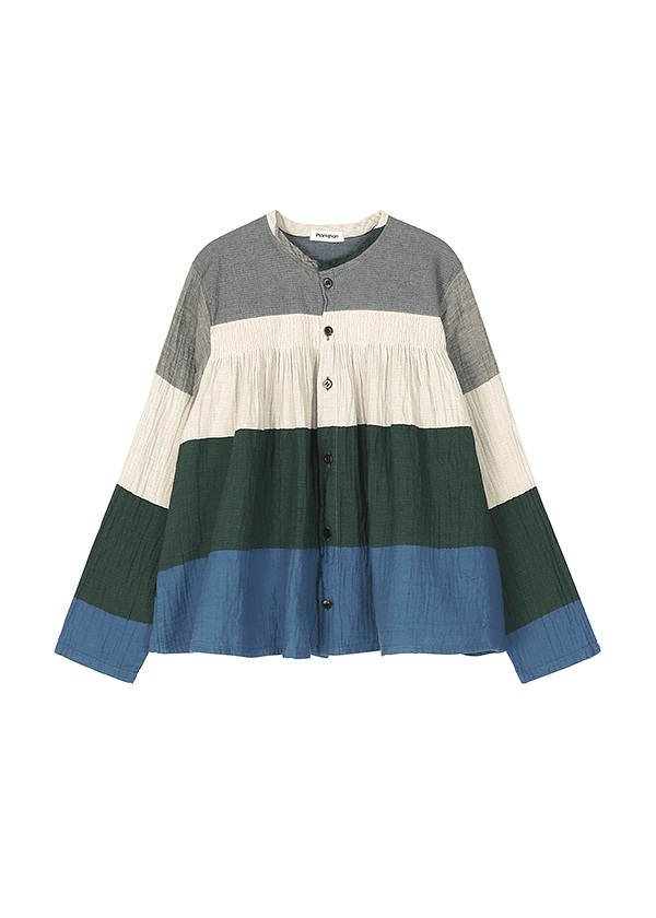 Plantation / カラーボーダーJQ / シャツ