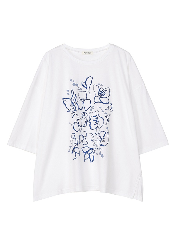 Plantation / フローティングフラワーT / Tシャツ