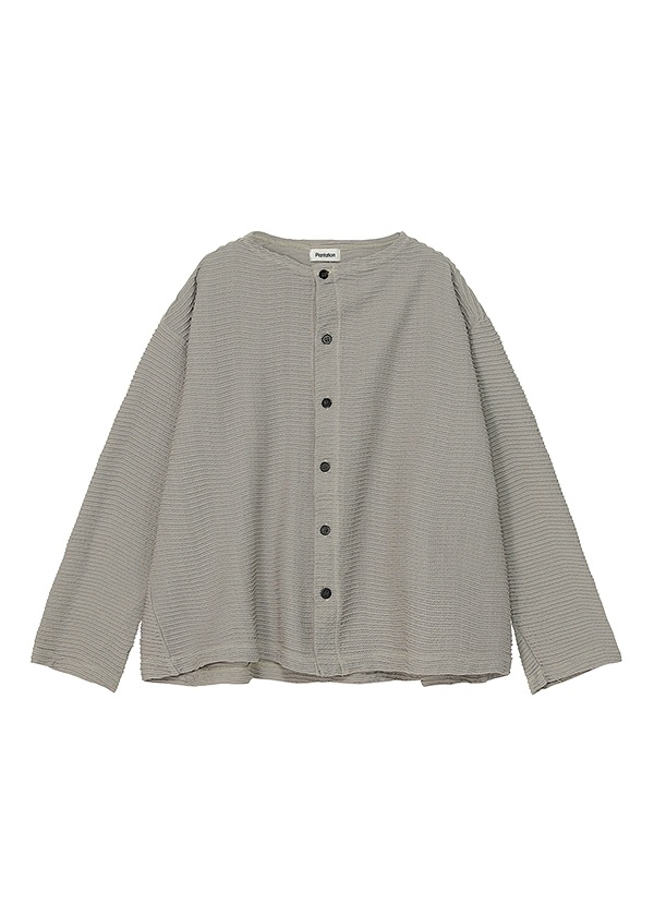 <先行予約> Plantation / ECOリップルミックス / カーディガン