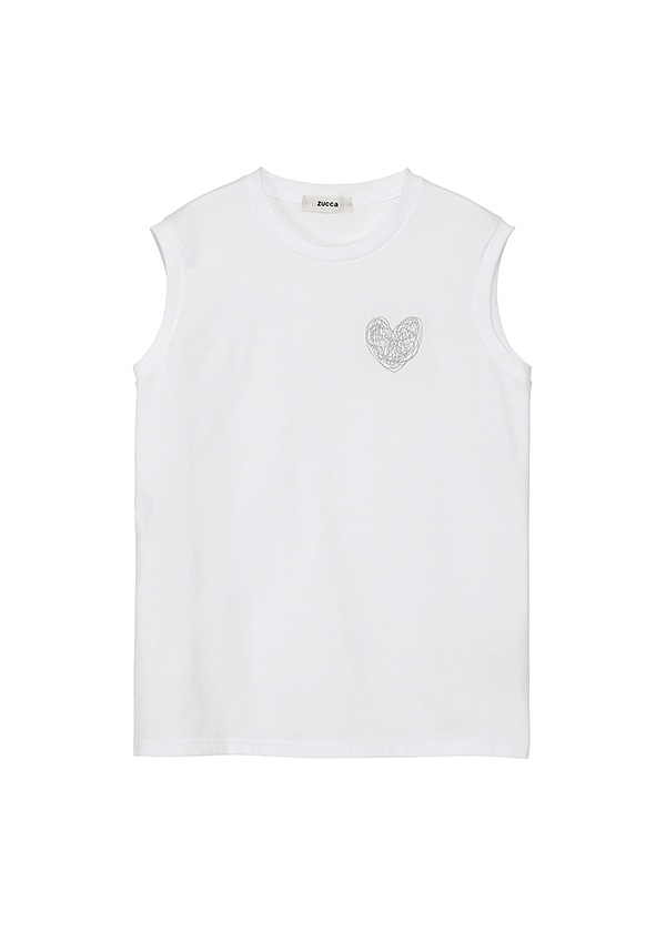 ZUCCa / HEART LOGO JERSEY / カットソー