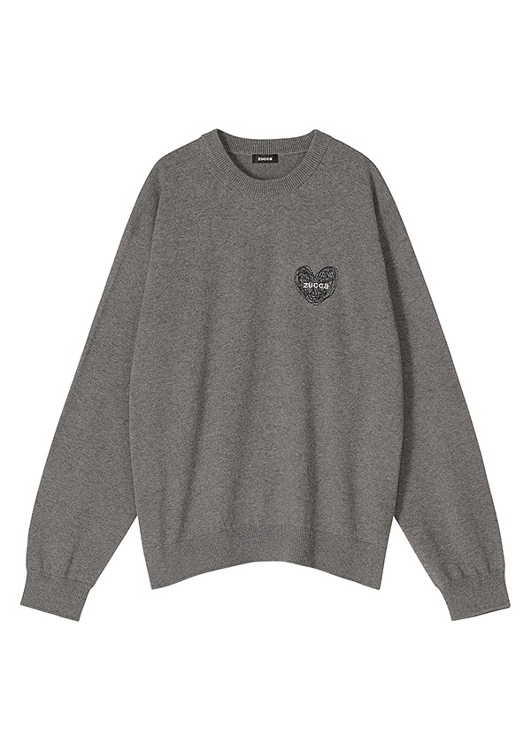 ZUCCa / HEART LOGO KNIT / トップス