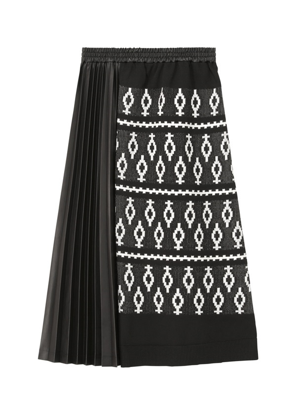 ZUCCa / (O) P ニットドッキング / スカート