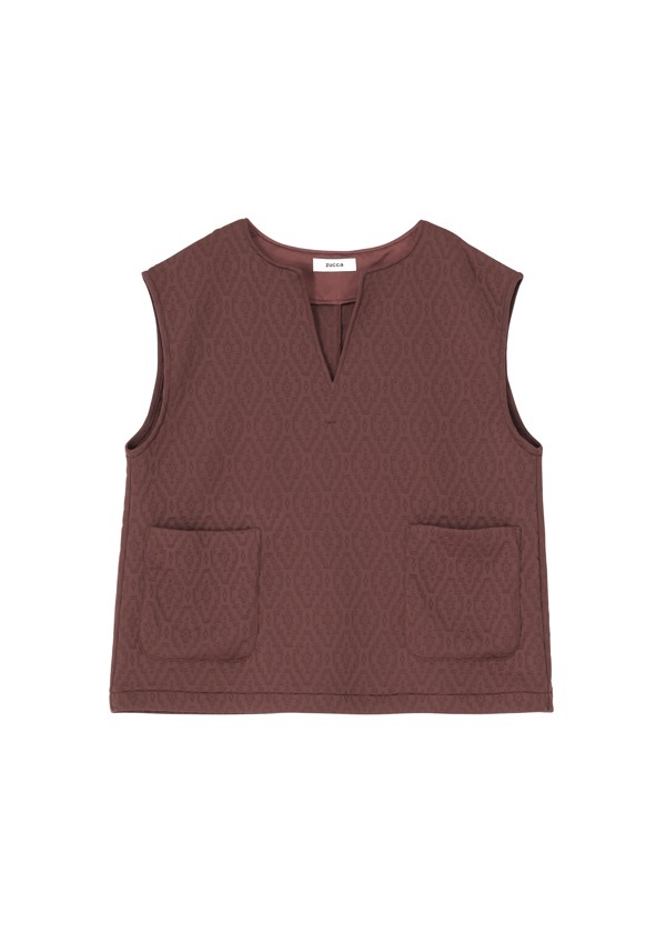 ZUCCa / タイルジャガード / ベスト