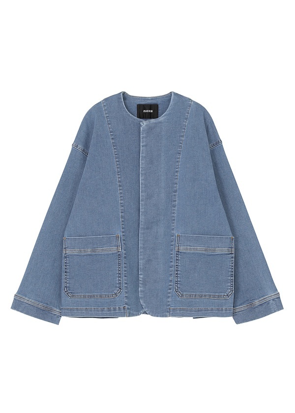 ZUCCa / S HYPER STRETCH LIGHT DENIM / ブルゾン