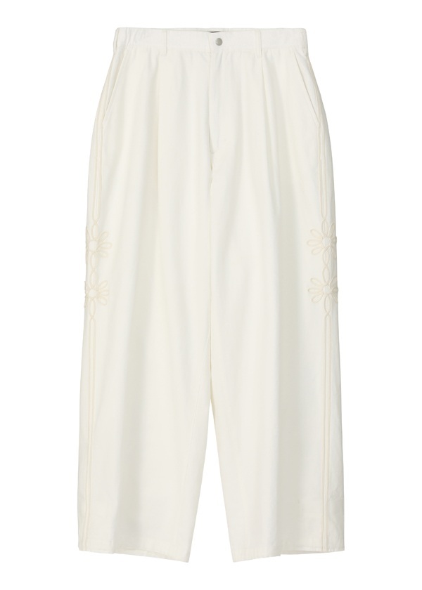 ZUCCa / S CORD EMBROIDERY BOTTOM / パンツ