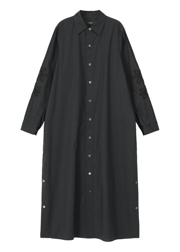 ZUCCa / P CORD EMBROIDERY SHIRT / ワンピース