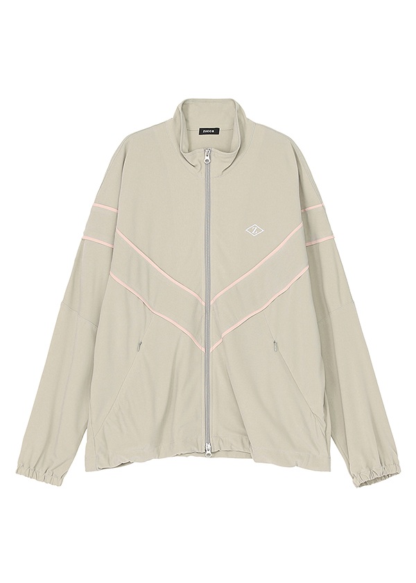ZUCCa / S FIBRIL TYPEWRITER JERSEY 2 / ブルゾン
