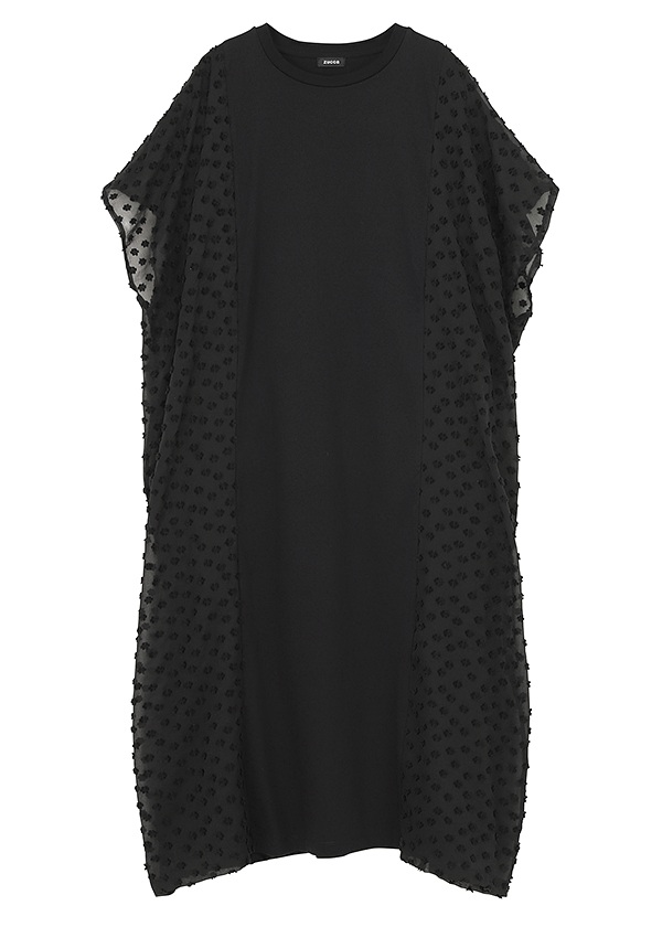 ZUCCa / PO JACQUARD DOCKING JERSEY / ワンピース