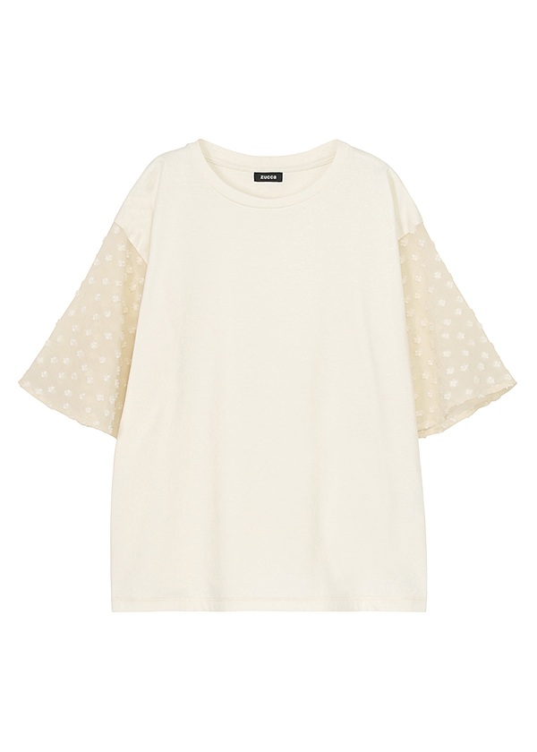 ZUCCa / PO JACQUARD DOCKING JERSEY / カットソー