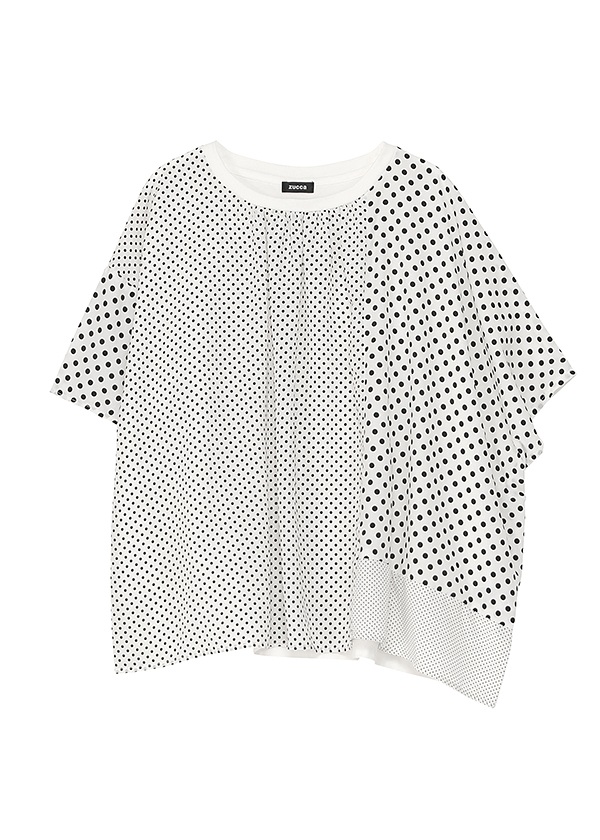 ZUCCa / S MIX DOTS / カットソー