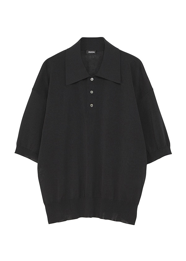 ZUCCa / DRY TOUCH KNIT / ポロシャツ