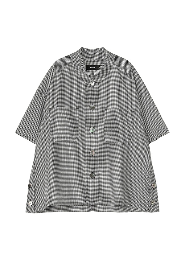 ZUCCa / COTTON SILK GINGHAM CHECK / シャツ