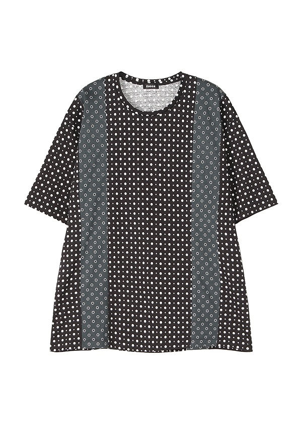 ZUCCa / DOT DOCKING JERSEY / Tシャツ