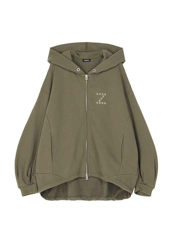 ZUCCa / FLOCKY INITIAL SWEATSHIRT / フーディー