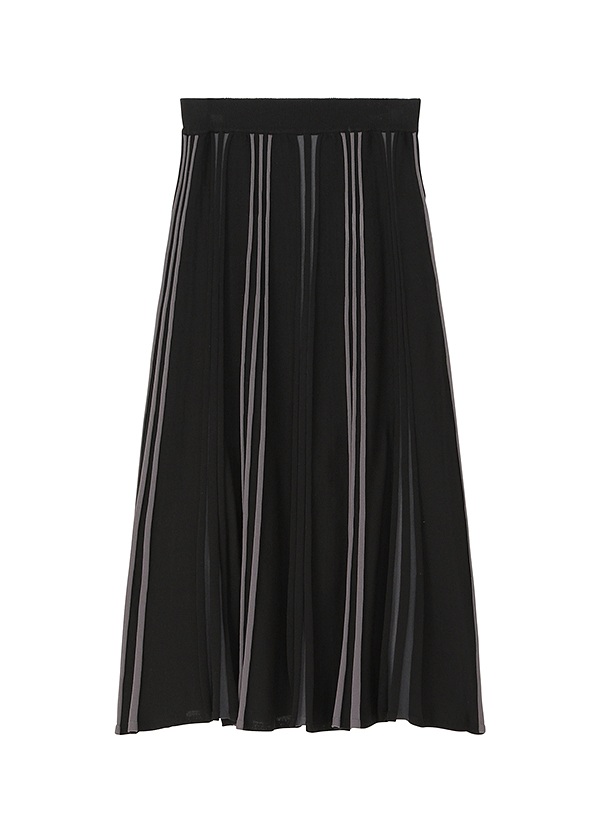 <先行予約> ZUCCa / PLEATED KNIT / スカート