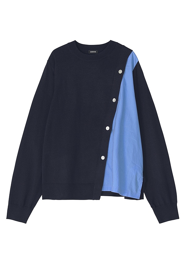ZUCCa / SHIRT DOCKING KNIT / ニット